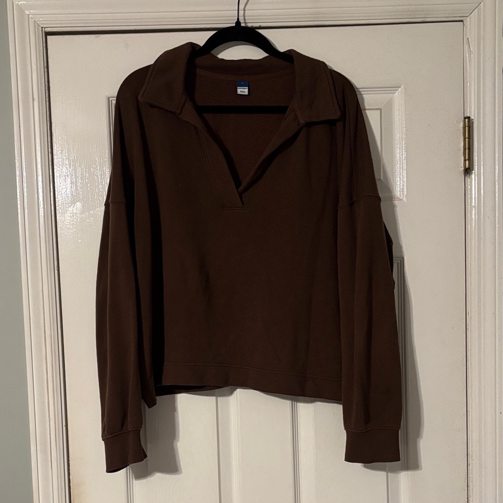 Old Navy Chocolate Brown Pullover